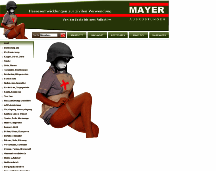 Mayer-ausruestungen.de thumbnail