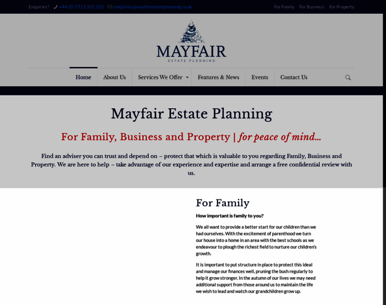 Mayfairestateplanning.co.uk thumbnail