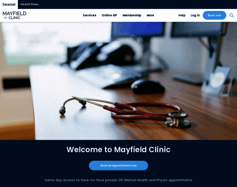 Mayfieldclinic.co.uk thumbnail