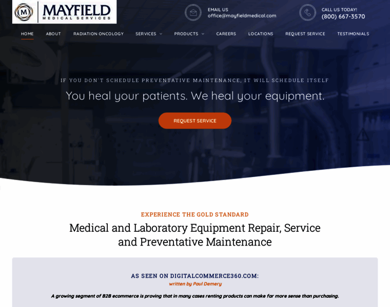Mayfieldmedical.com thumbnail