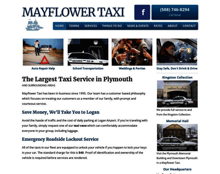 Mayflowertaxi.com thumbnail