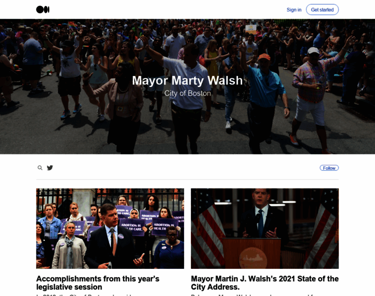 Mayormartywalsh.com thumbnail