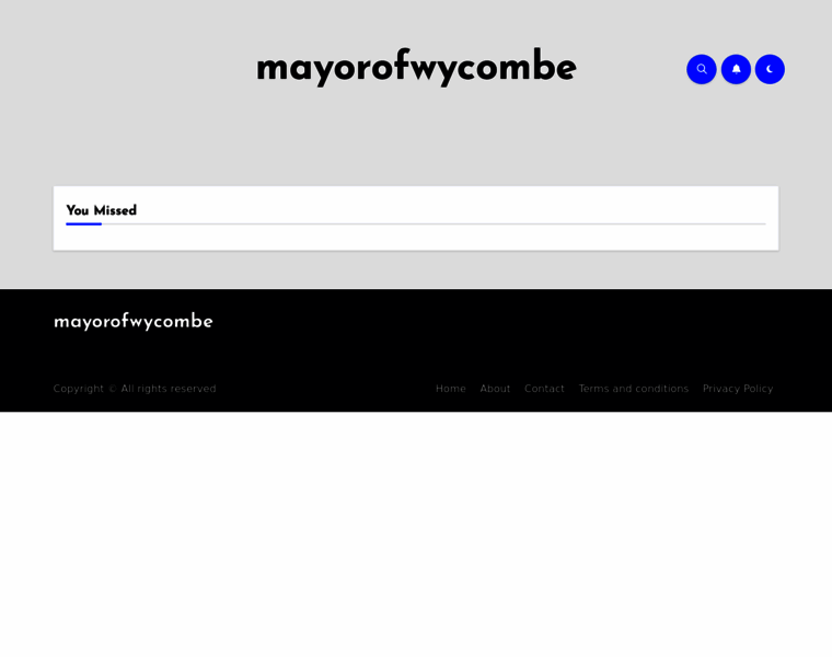 Mayorofwycombe.com thumbnail