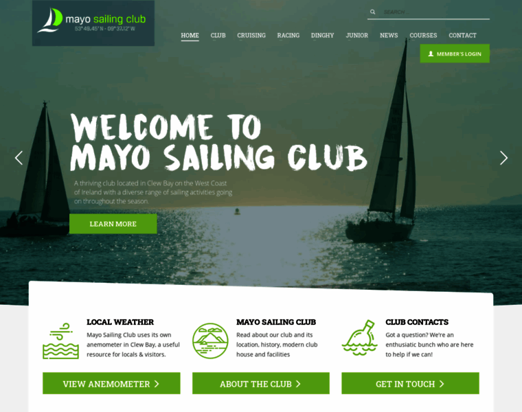 Mayosailingclub.com thumbnail