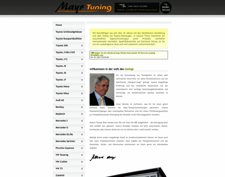 Mayr-tuning.de thumbnail