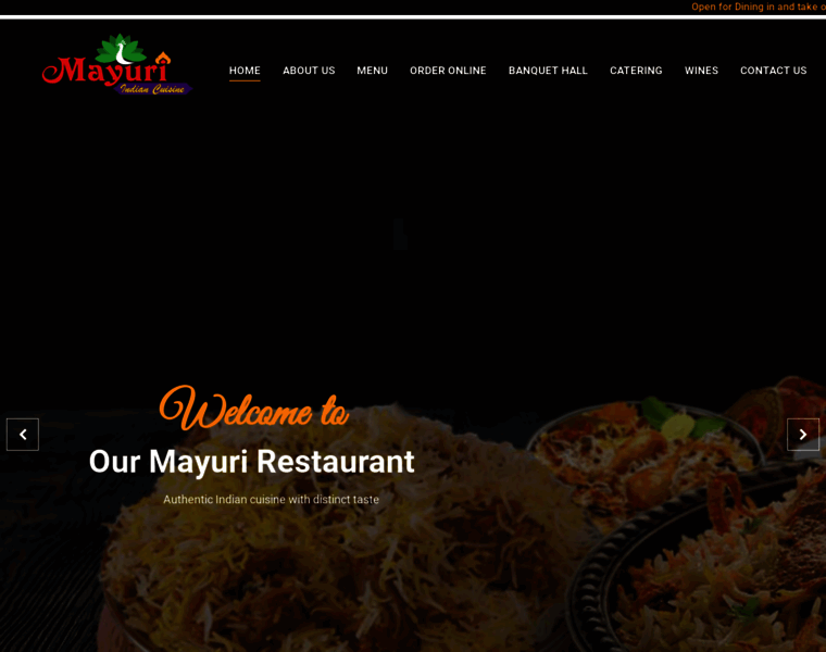 Mayurirestaurant.com thumbnail