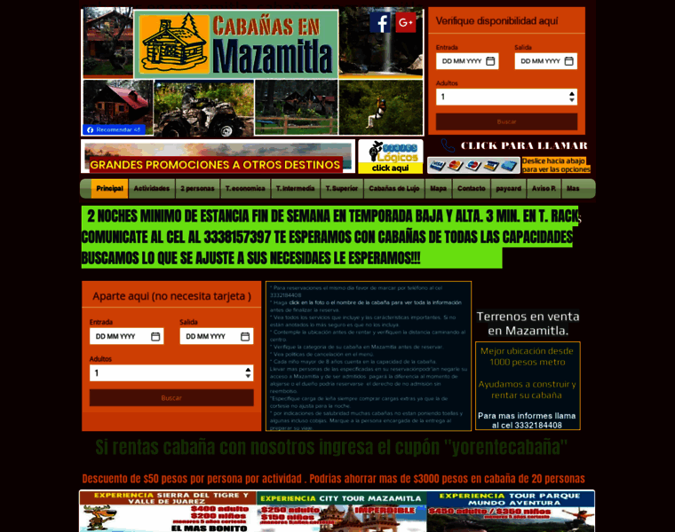 Mazamitlaonline.com thumbnail