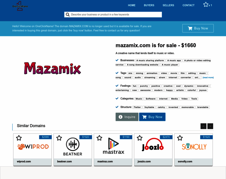 Mazamix.com thumbnail