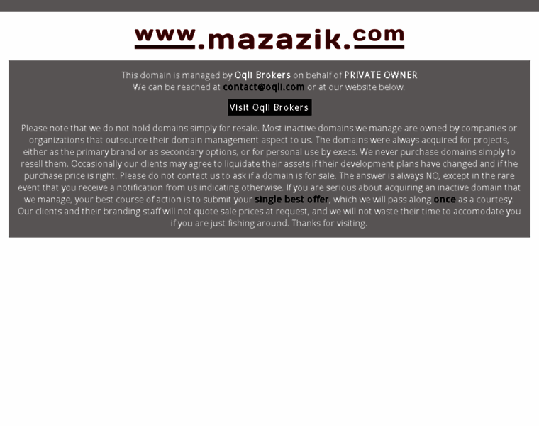 Mazazik.com thumbnail