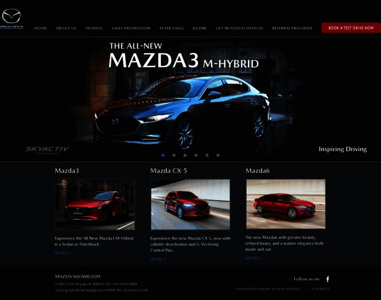 Mazda.com.sg thumbnail