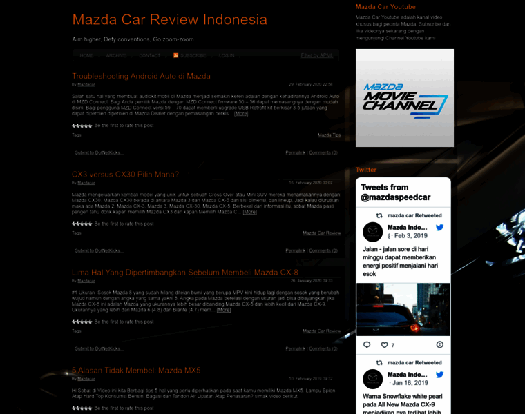Mazdacar.org thumbnail