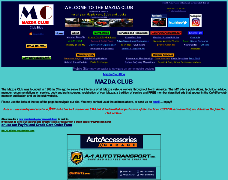 Mazdaclub.com thumbnail