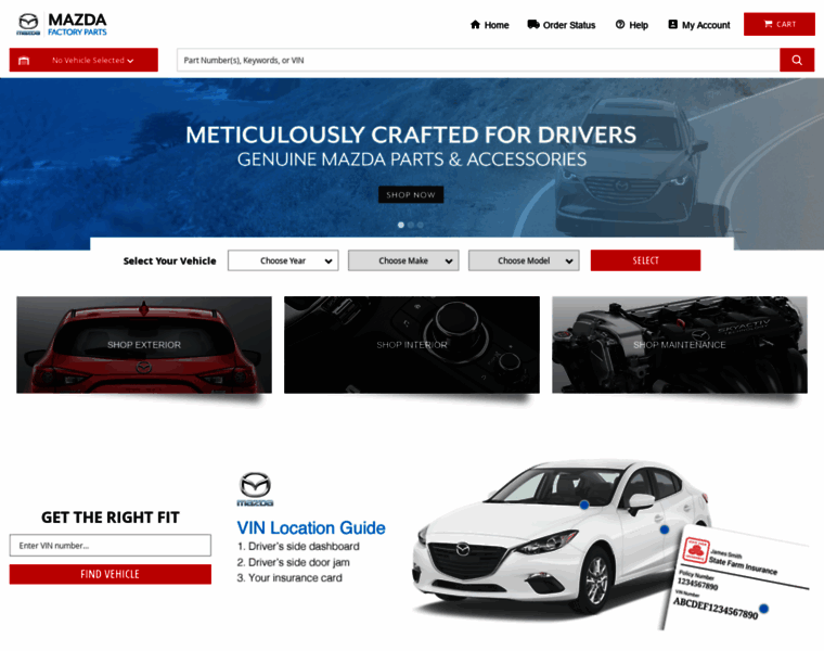 Mazdafactorypart.com thumbnail