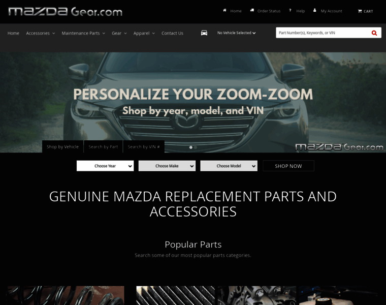 Mazdagear.com thumbnail