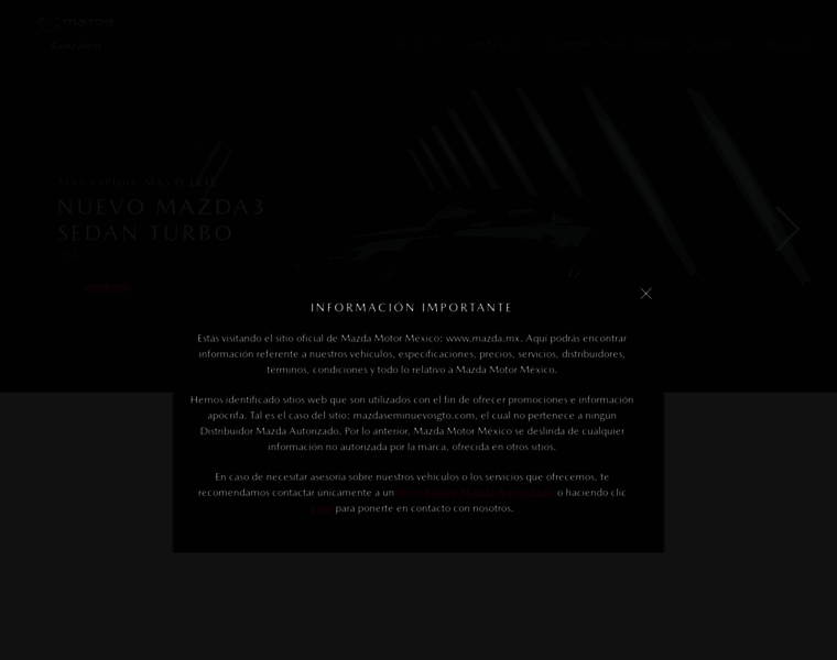 Mazdagonzalitos.com.mx thumbnail Mazdagonzalitos.com.mx thumbnail