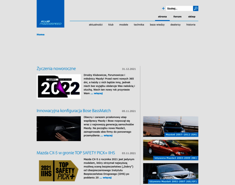 Mazdaspeed.pl thumbnail