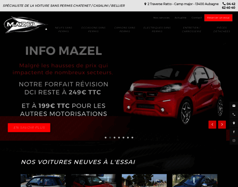 Mazel-auto.com thumbnail