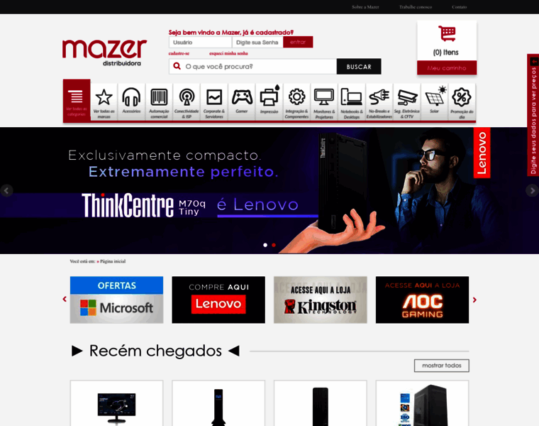 Mazer.com.br thumbnail