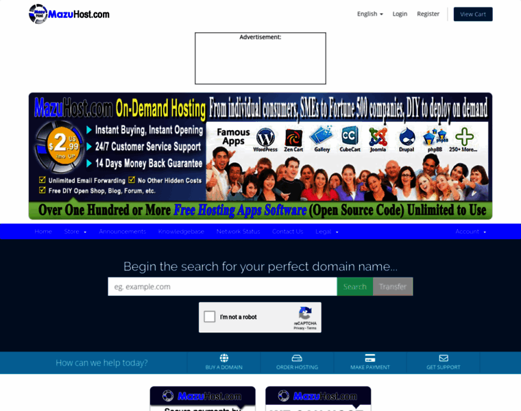 Mazuhost.com thumbnail