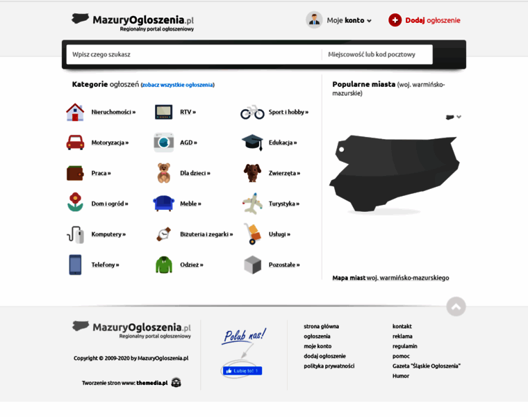 Mazuryogloszenia.pl thumbnail