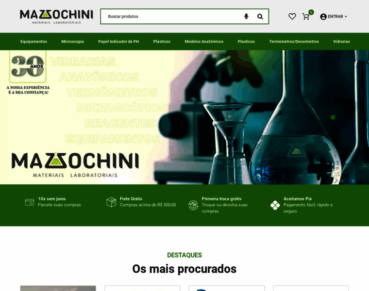Mazzochini.com.br thumbnail