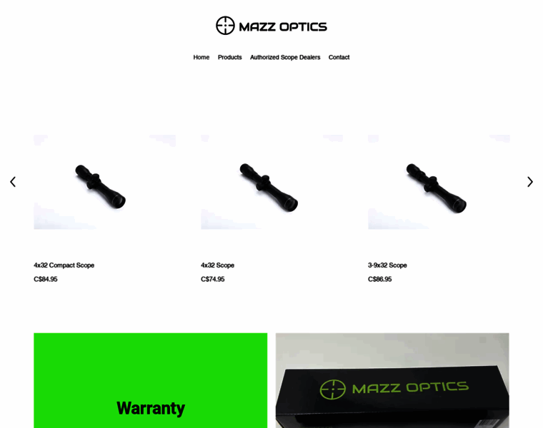 Mazzoptics.ca thumbnail Mazzoptics.ca thumbnail