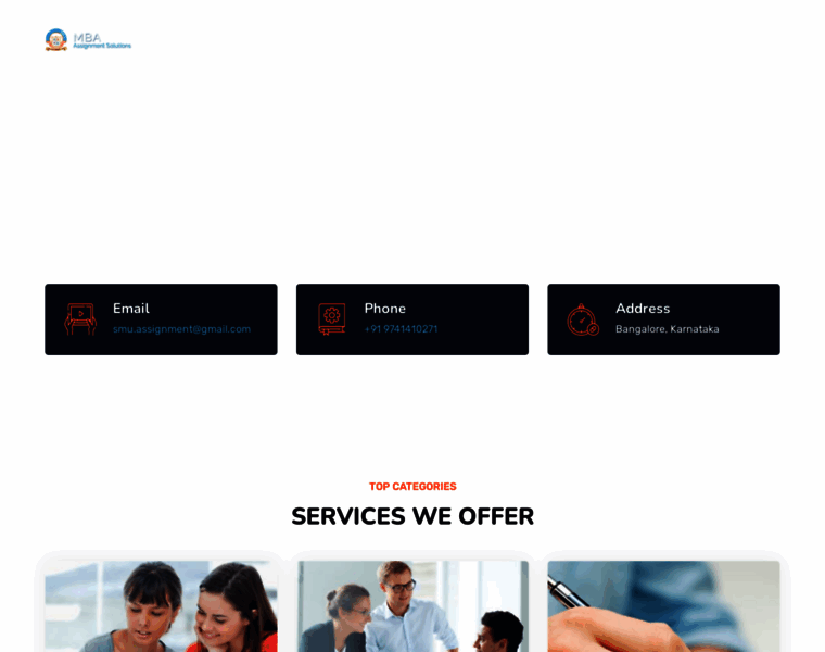 Mbaassignmentsolutions.com thumbnail