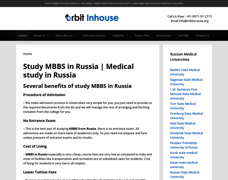 Mbbsrussia.org thumbnail
