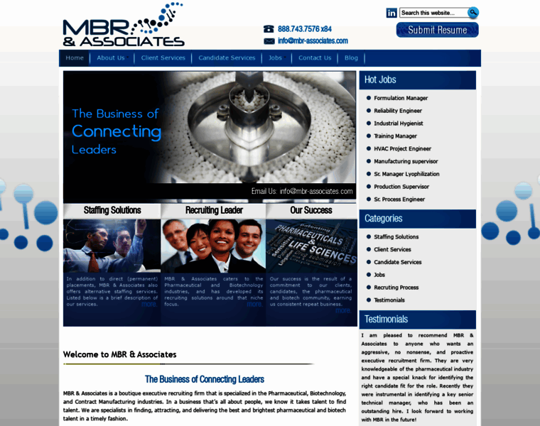 Mbr-associates.com thumbnail