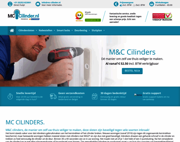 Mc-cilinder.nl thumbnail