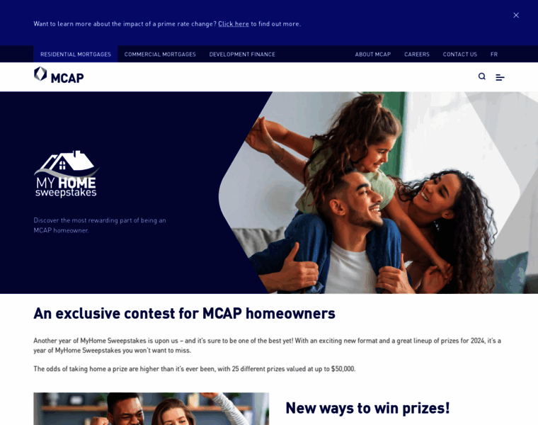 Mcapsweepstakes.com thumbnail