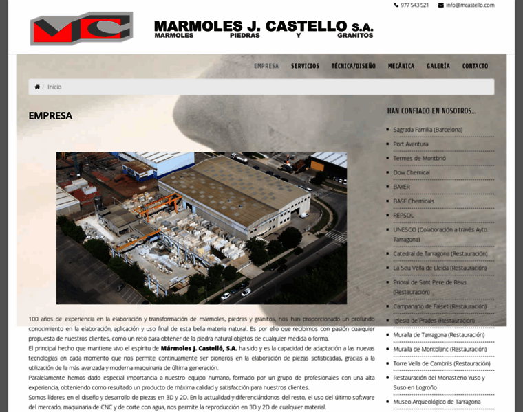 Mcastello.com thumbnail