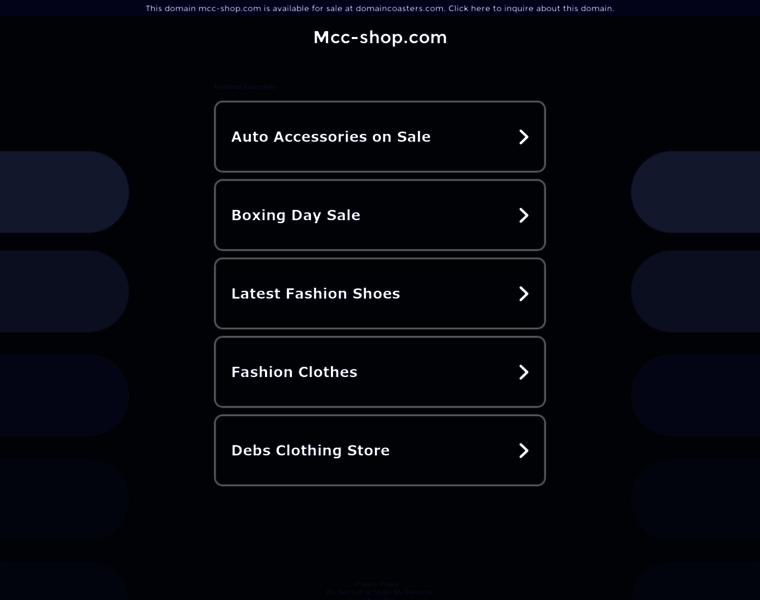 Mcc-shop.com thumbnail Mcc-shop.com thumbnail
