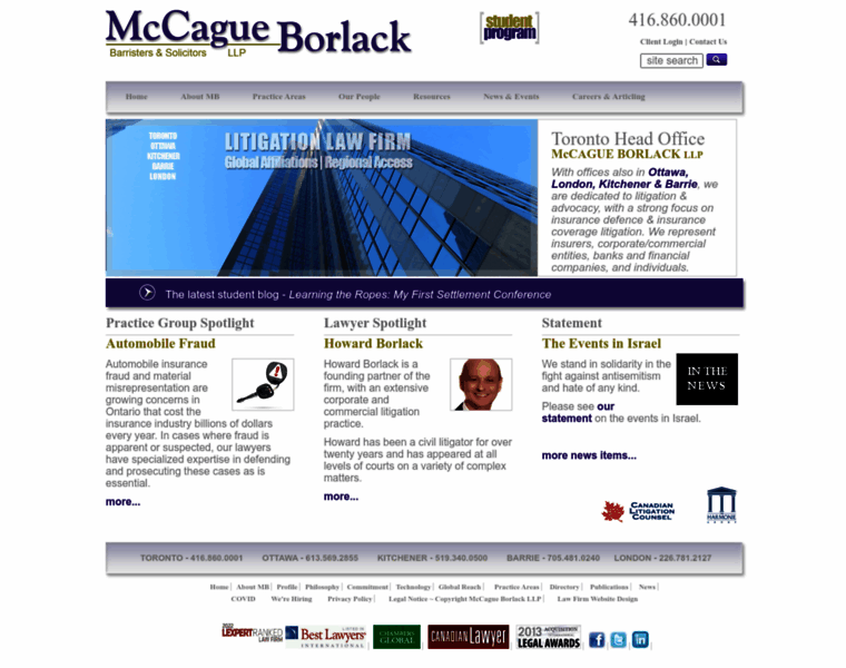 Mccagueborlack.com thumbnail