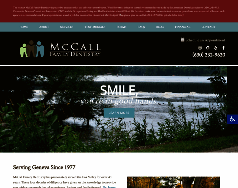 Mccallfamilydentistry.com thumbnail