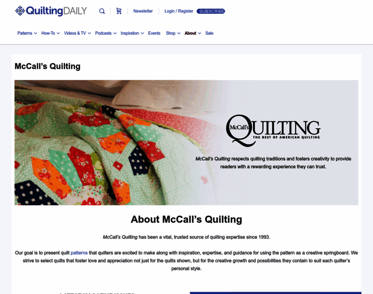 Mccallsquilting.com thumbnail