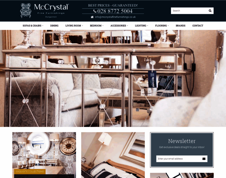 Mccrystalfinefurnishings.co.uk thumbnail