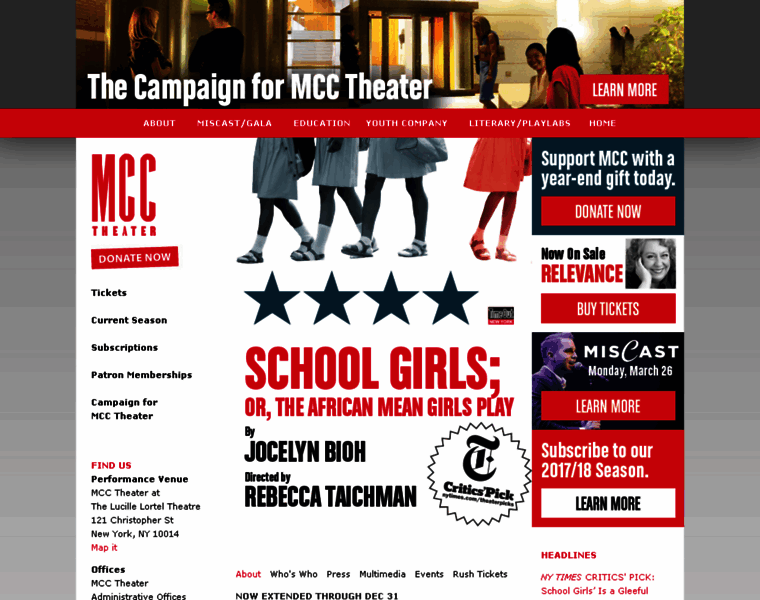 Mcctheater.com thumbnail