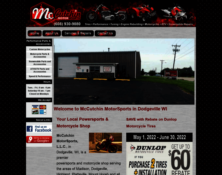 Mccutchinmotorsports.com thumbnail