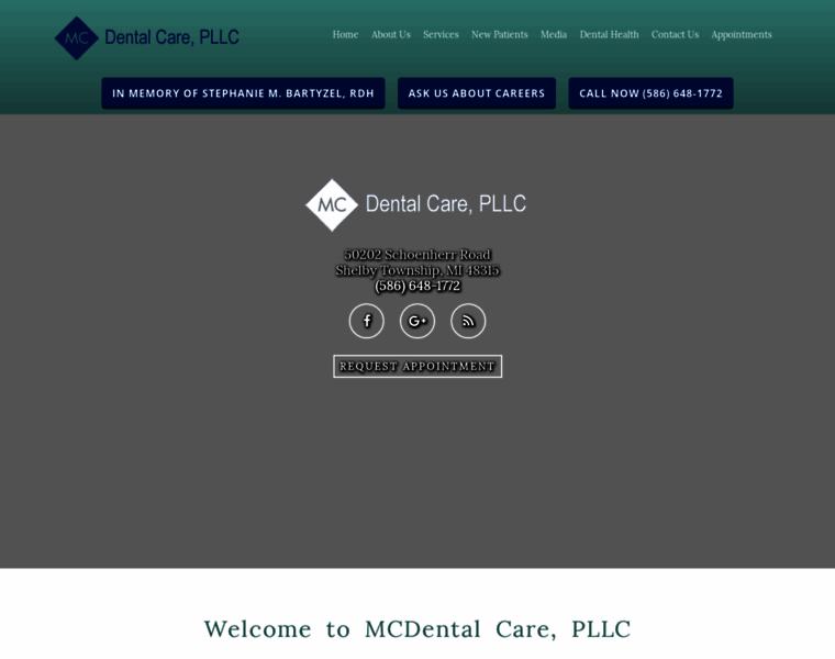 Mcdentalcare.com thumbnail