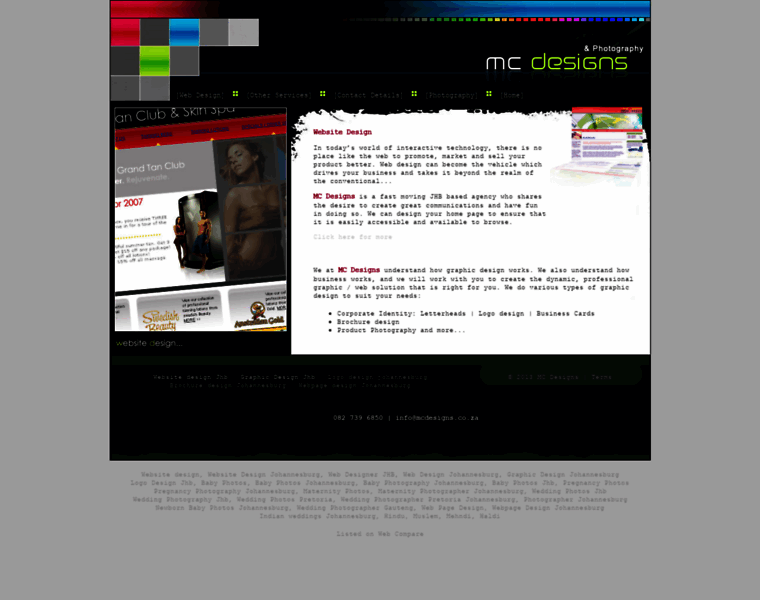 Mcdesigns.co.za thumbnail