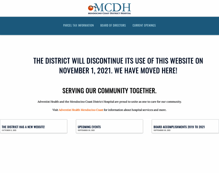 Mcdh.org thumbnail