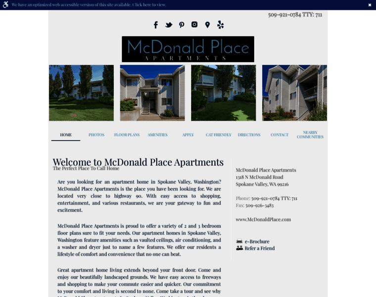 Mcdonaldplace.com thumbnail