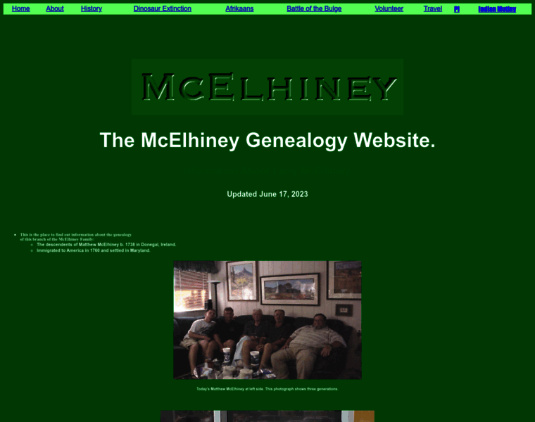 Mcelhiney.net thumbnail