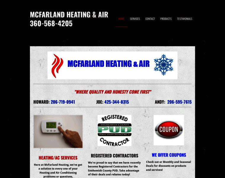 Mcfarlandhvac.com thumbnail