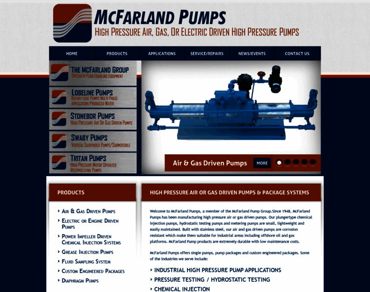 Mcfarlandpump.com thumbnail