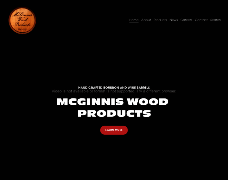 Mcginniswoodproductsinc.com thumbnail