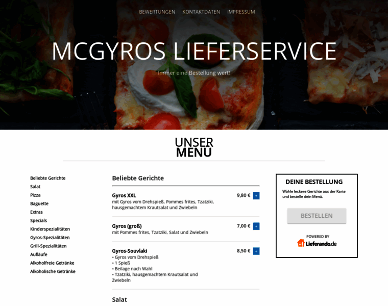 Mcgyros-lieferservice-tostedt.de thumbnail