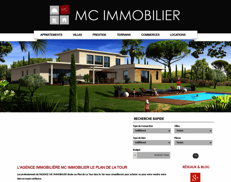 Mcimmobilier.com thumbnail