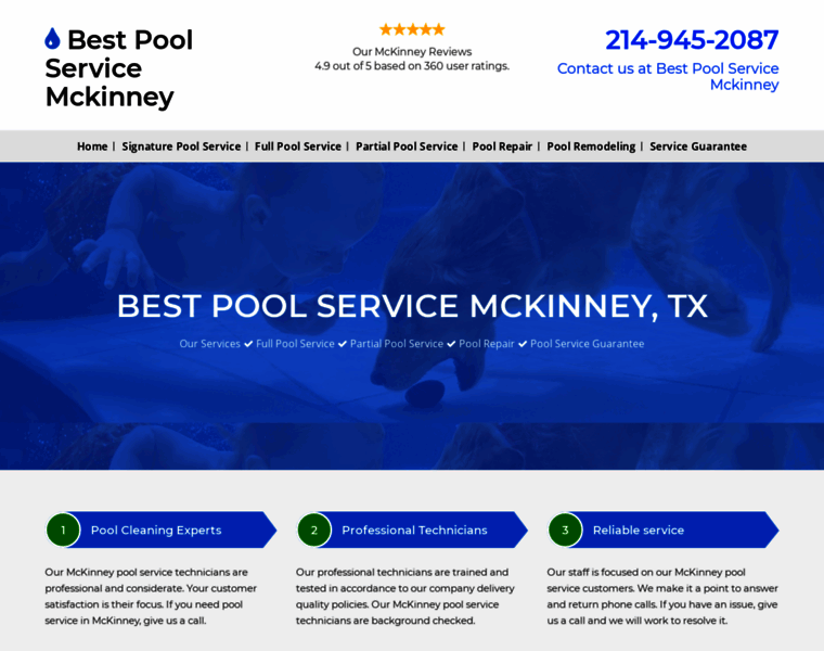 Mckinney-poolservice.com thumbnail